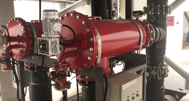 吸咀式全自動自清洗過濾器應用現場