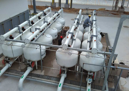 工業淺層砂過濾器應用現場 工業淺層砂過濾器應用現場