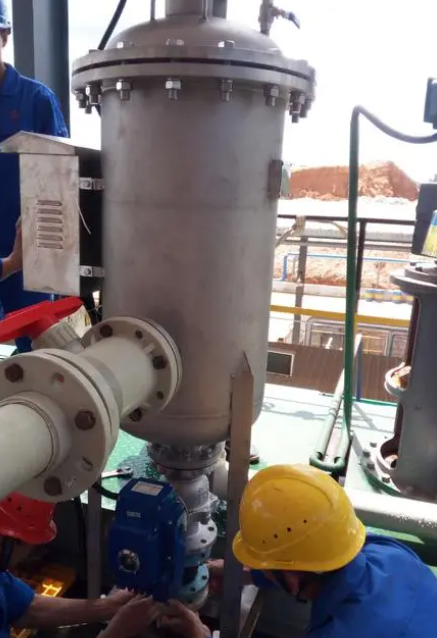 吸式自清洗過濾器應用現場